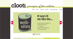 Desktop Screenshot of clooti.co.uk